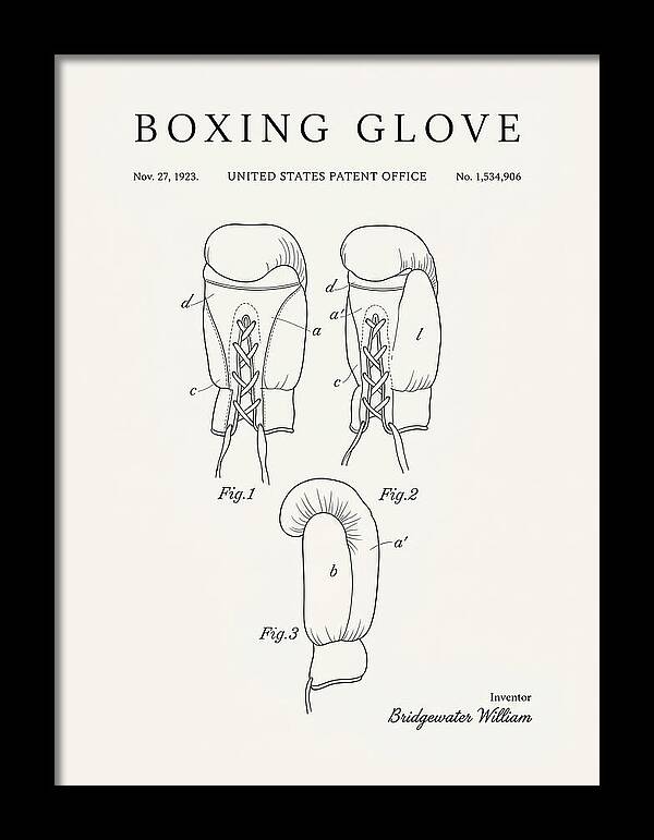 Boxing Glove Minimalist Patent Us1534906a