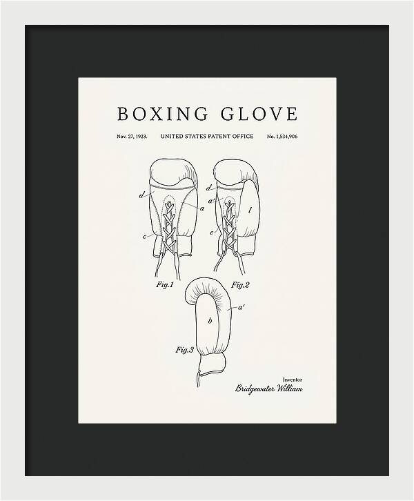 Boxing Glove Minimalist Patent Us1534906a