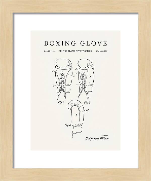 Boxing Glove Minimalist Patent Us1534906a