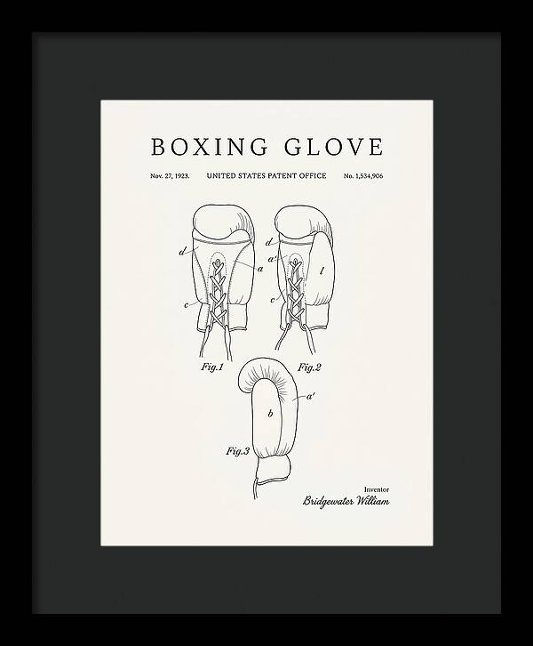 Boxing Glove Minimalist Patent Us1534906a