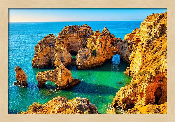 Breathtaking Cliffs Of Ponta Da Piedade