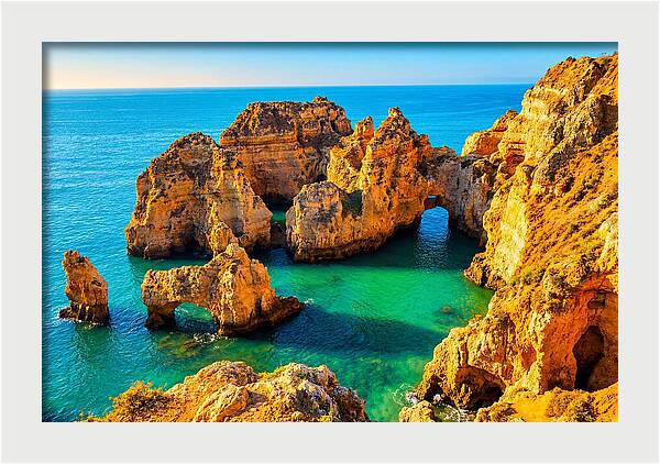 Breathtaking Cliffs Of Ponta Da Piedade