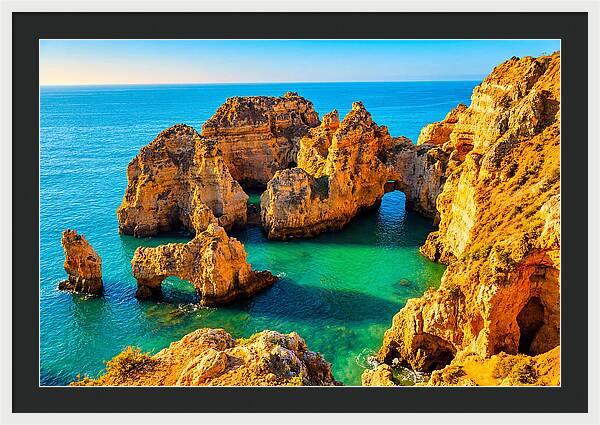 Breathtaking Cliffs Of Ponta Da Piedade