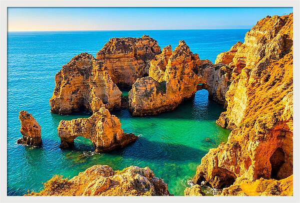 Breathtaking Cliffs Of Ponta Da Piedade