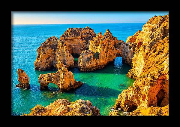 Breathtaking Cliffs Of Ponta Da Piedade