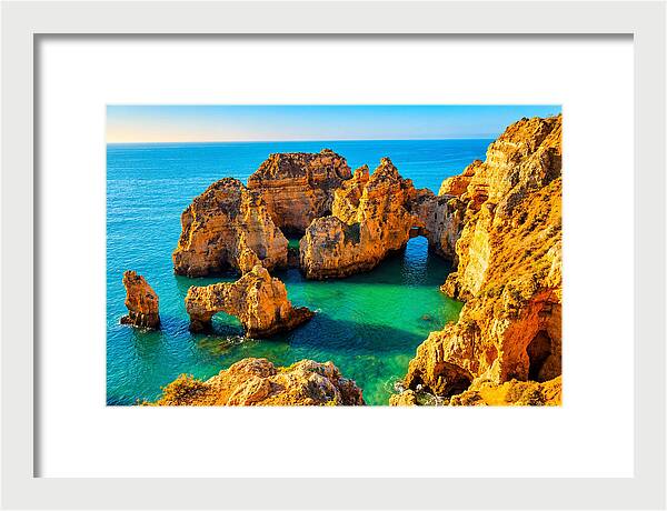 Breathtaking Cliffs Of Ponta Da Piedade