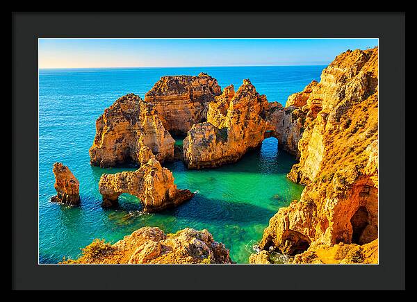 Breathtaking Cliffs Of Ponta Da Piedade