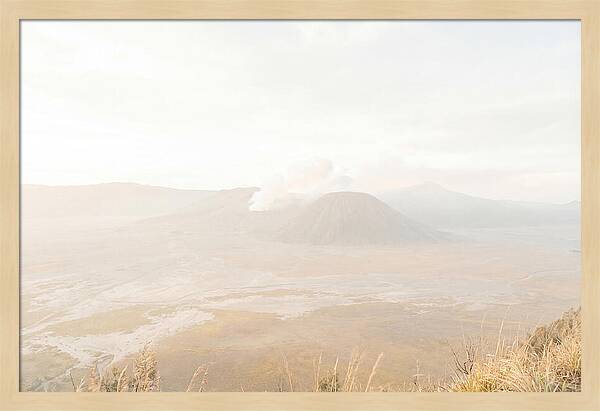 Breathtaking Eruption At Mount Bromo