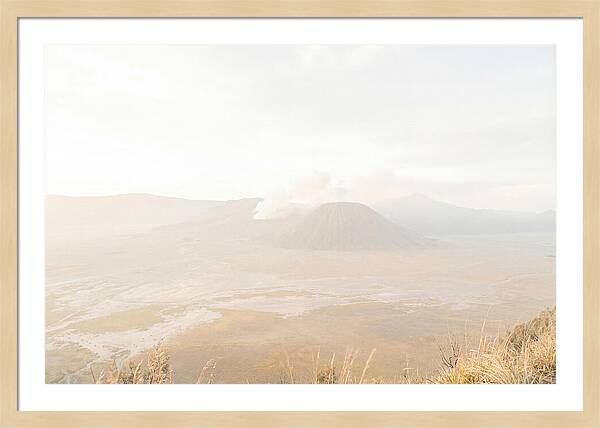 Breathtaking Eruption At Mount Bromo