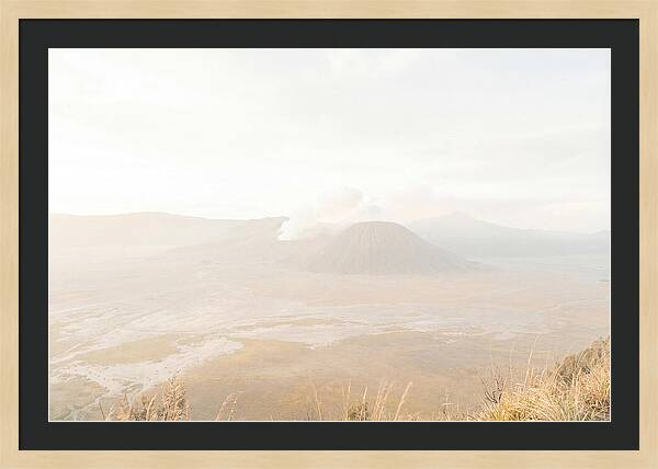 Breathtaking Eruption At Mount Bromo