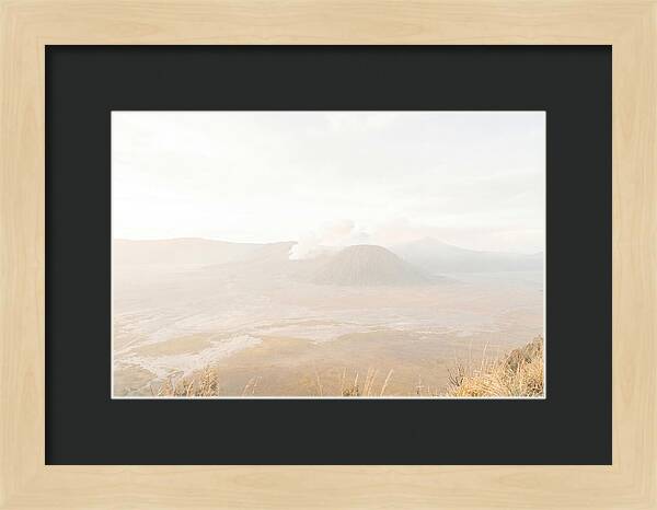 Breathtaking Eruption At Mount Bromo