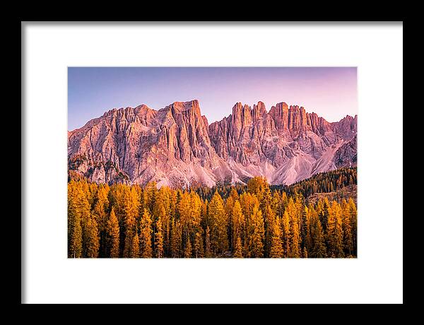 Brenta Dolomites At Dusk
