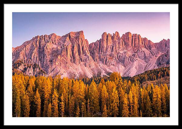 Brenta Dolomites At Dusk