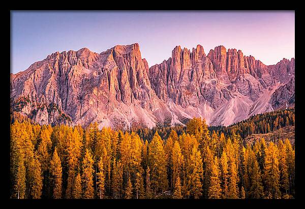Brenta Dolomites At Dusk
