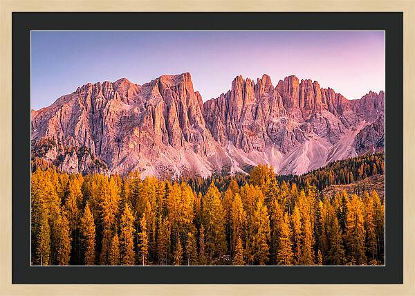 Brenta Dolomites At Dusk