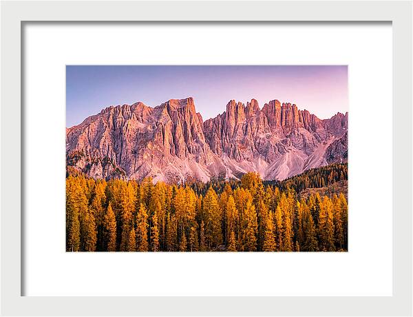 Brenta Dolomites At Dusk