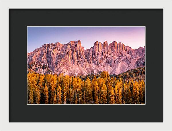 Brenta Dolomites At Dusk