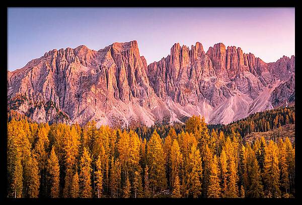 Brenta Dolomites At Dusk