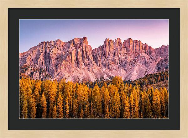Brenta Dolomites At Dusk