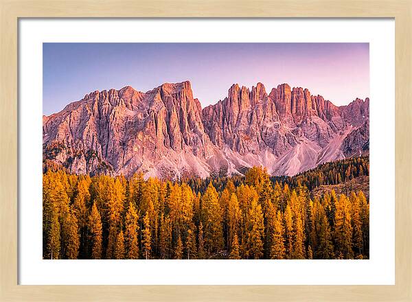 Brenta Dolomites At Dusk