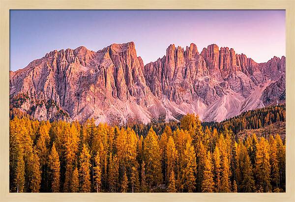 Brenta Dolomites At Dusk