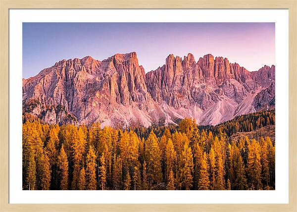 Brenta Dolomites At Dusk