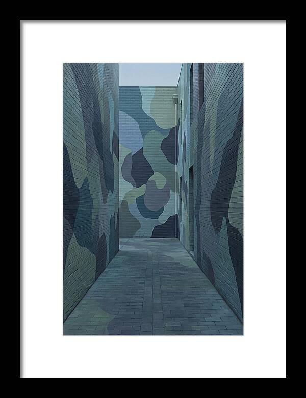 Brick Alleyway Mural