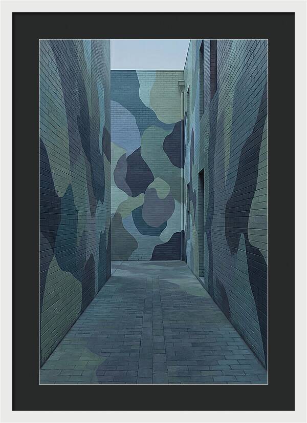 Brick Alleyway Mural