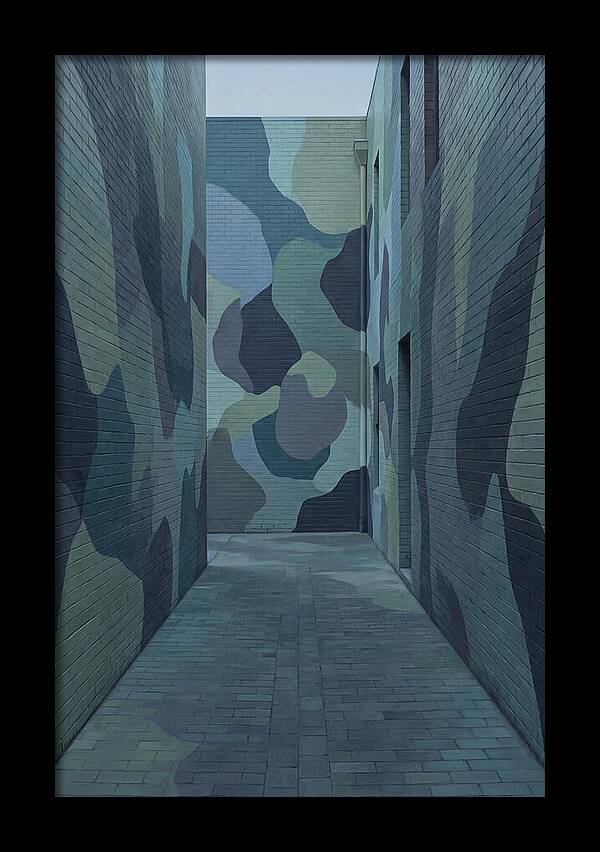 Brick Alleyway Mural
