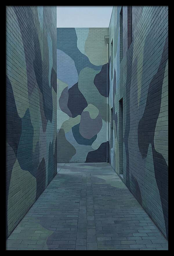 Brick Alleyway Mural