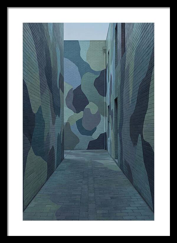 Brick Alleyway Mural