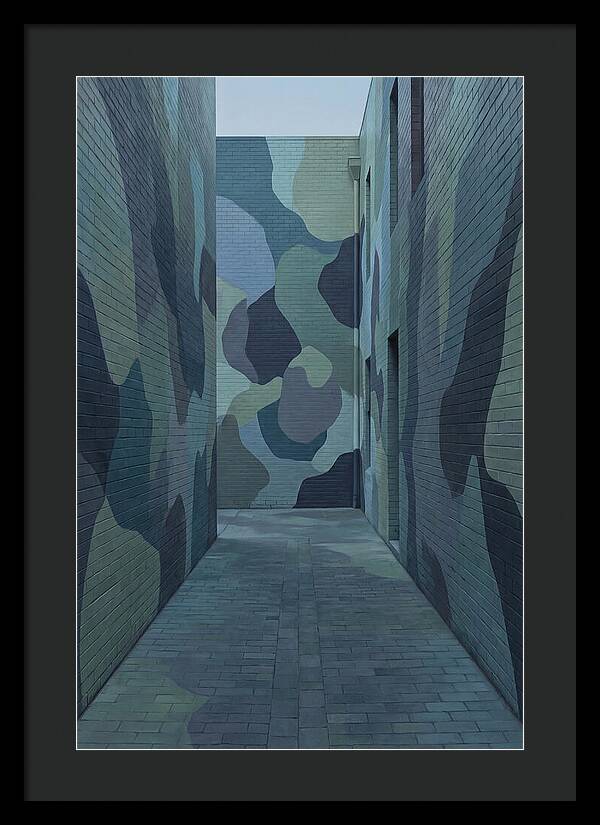 Brick Alleyway Mural