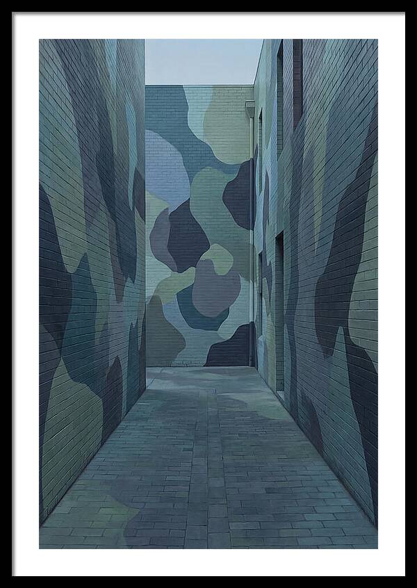 Brick Alleyway Mural