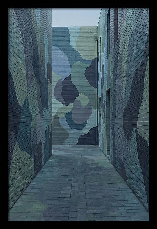 Brick Alleyway Mural