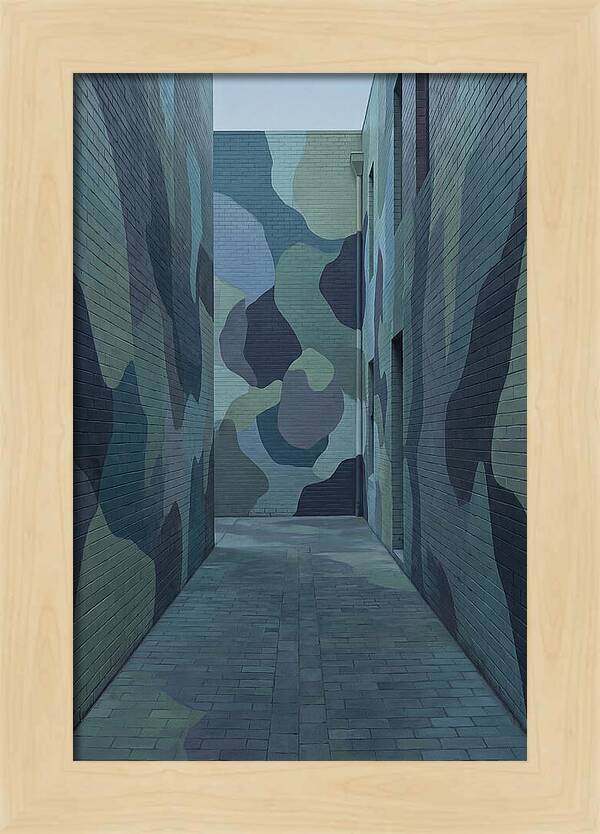 Brick Alleyway Mural