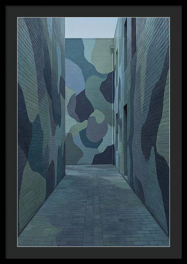 Brick Alleyway Mural