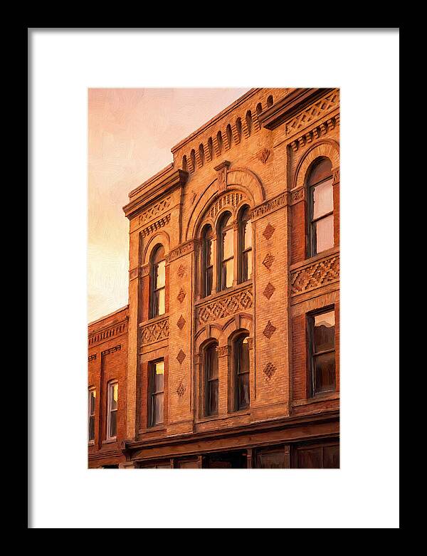 Brick Building Facade