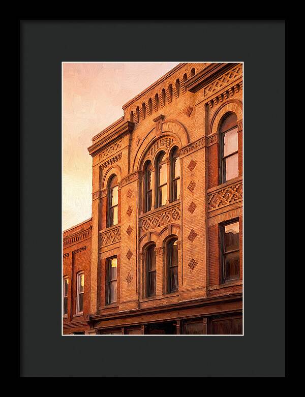 Brick Building Facade