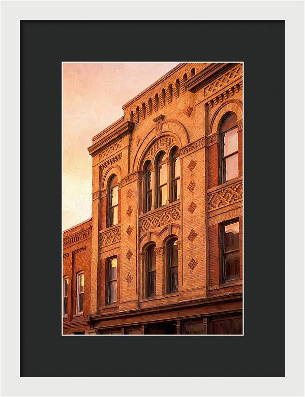 Brick Building Facade