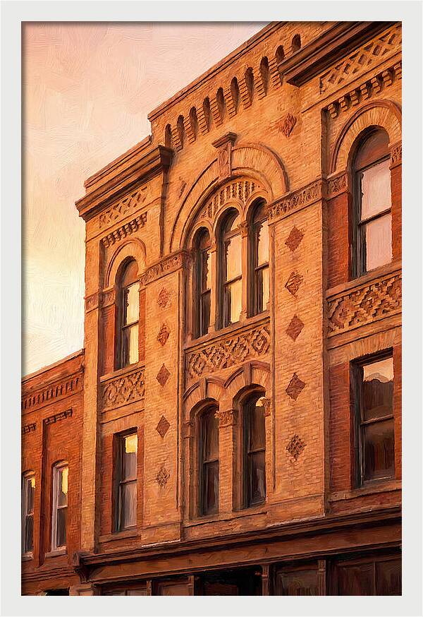 Brick Building Facade