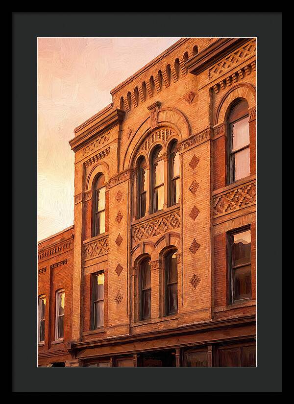 Brick Building Facade