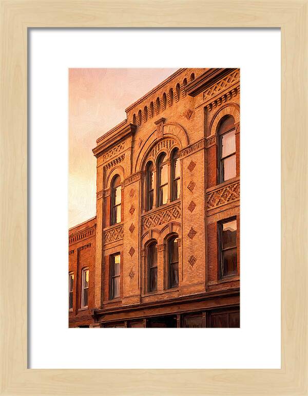Brick Building Facade