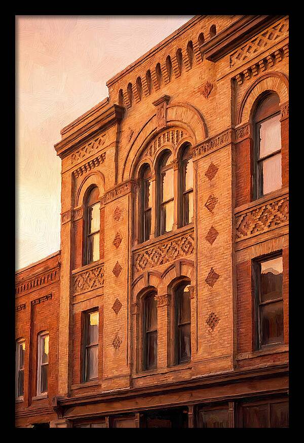 Brick Building Facade