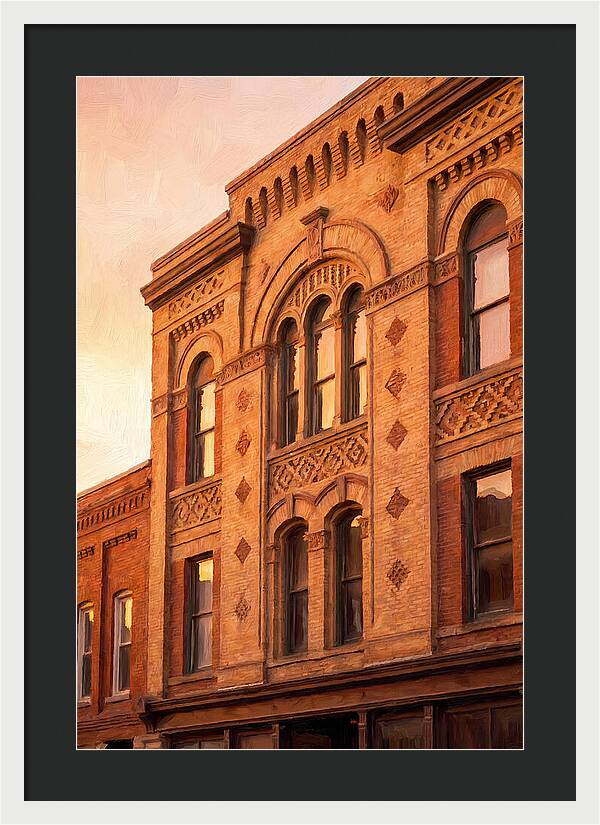Brick Building Facade