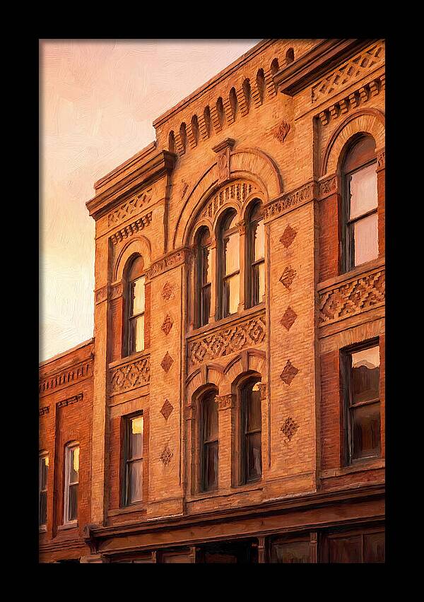 Brick Building Facade