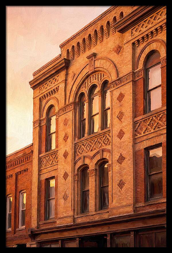 Brick Building Facade