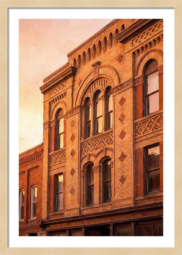 Brick Building Facade