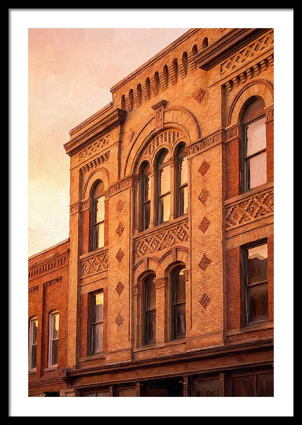 Brick Building Facade