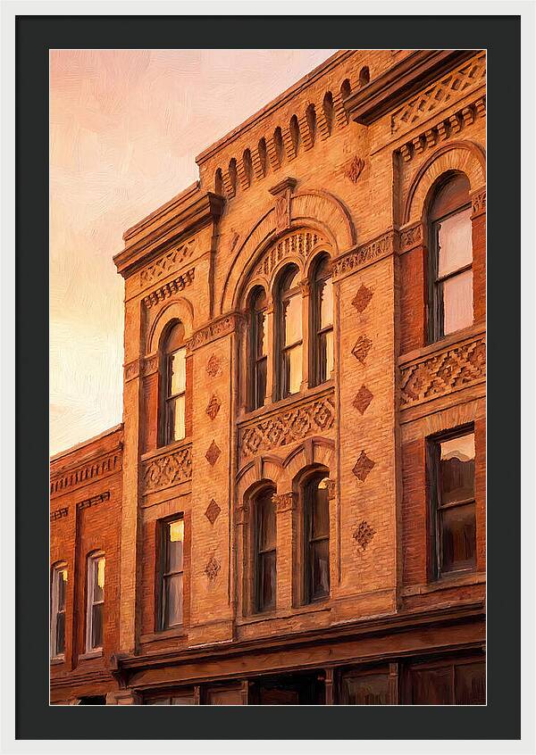 Brick Building Facade