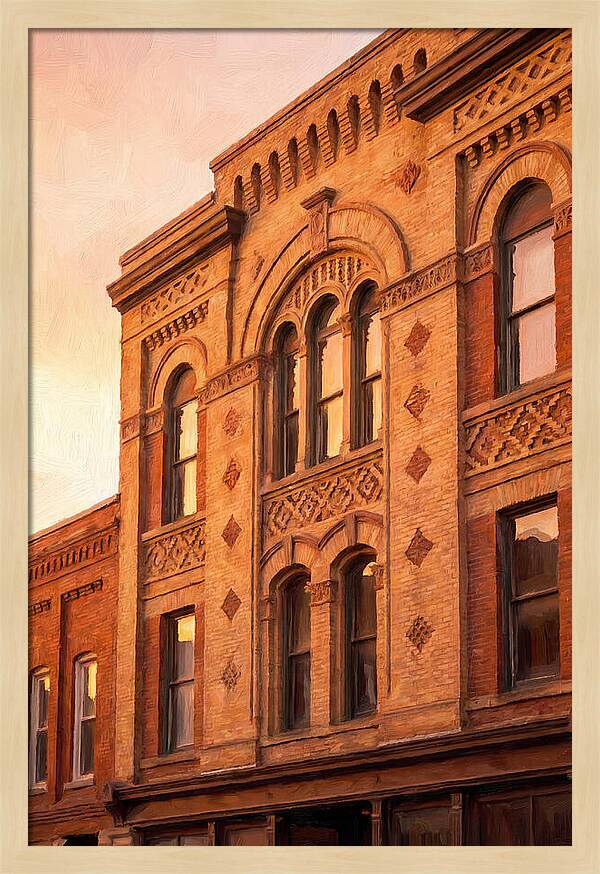Brick Building Facade
